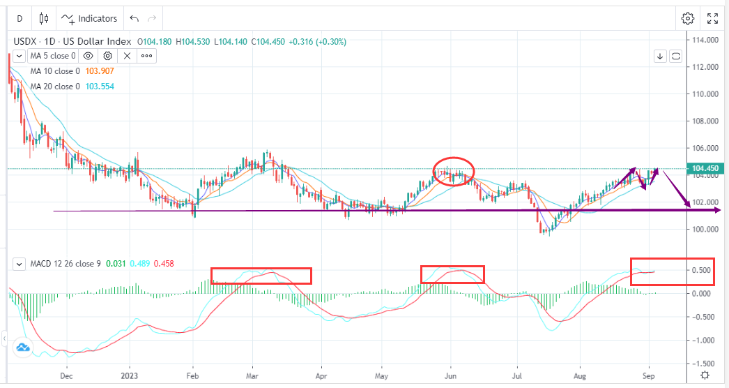 USDX：数据开始走弱，美元还能坚持多久？（9月5日）-Pic no.1