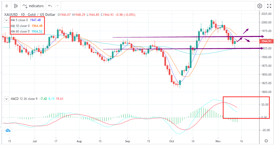 Dollar Retraces and Gold Rebounds(11.14)-Pic no.1