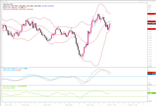 11/15 XAUUSD 美国CPI通胀显疲软 黄金爆拉反弹-Pic no.1