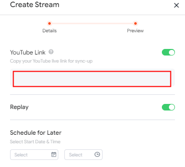 Live - How to start or schedule a live stream?-Pic no.3