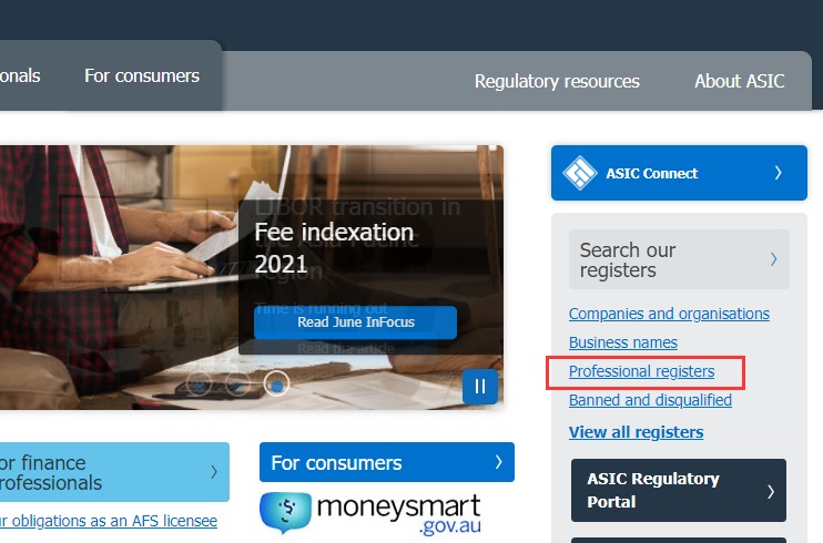 هيئة الأوراق المالية والاستثمارات الأسترالية ASIC-Pic no.2
