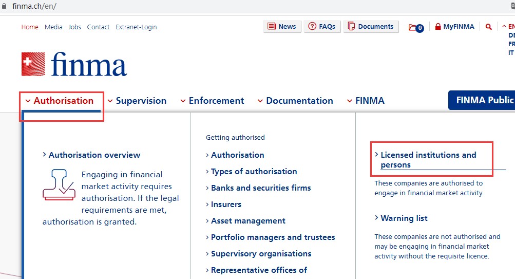 هيئة الإشراف على الأسواق المالية السويسرية FINMA-صورة 2
