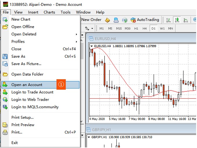 Step-by-Step Guide to Open Demo Account on MT4-Pic no.1